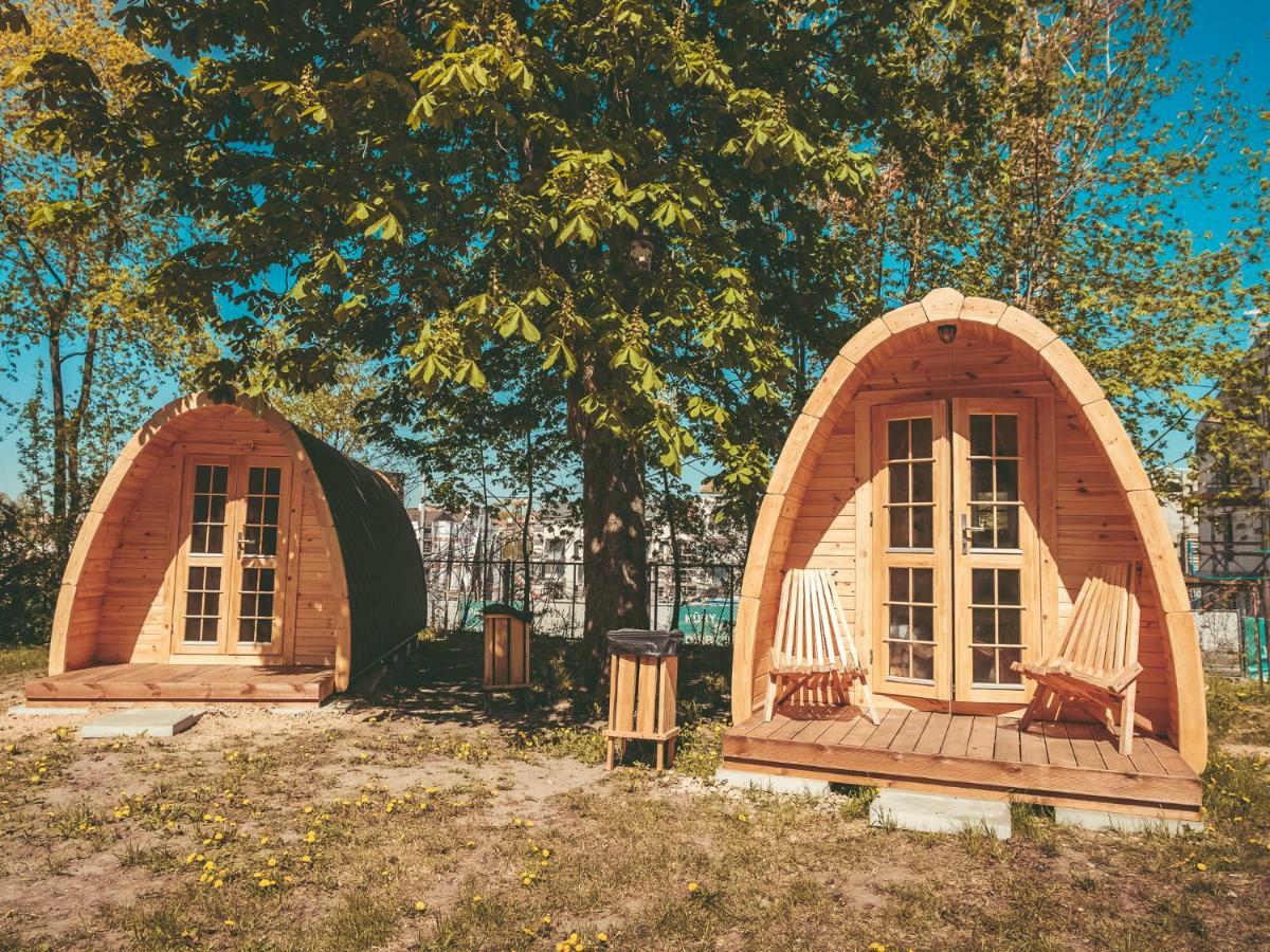 Downtown Forest Hostel & Camping Vilna Exterior foto